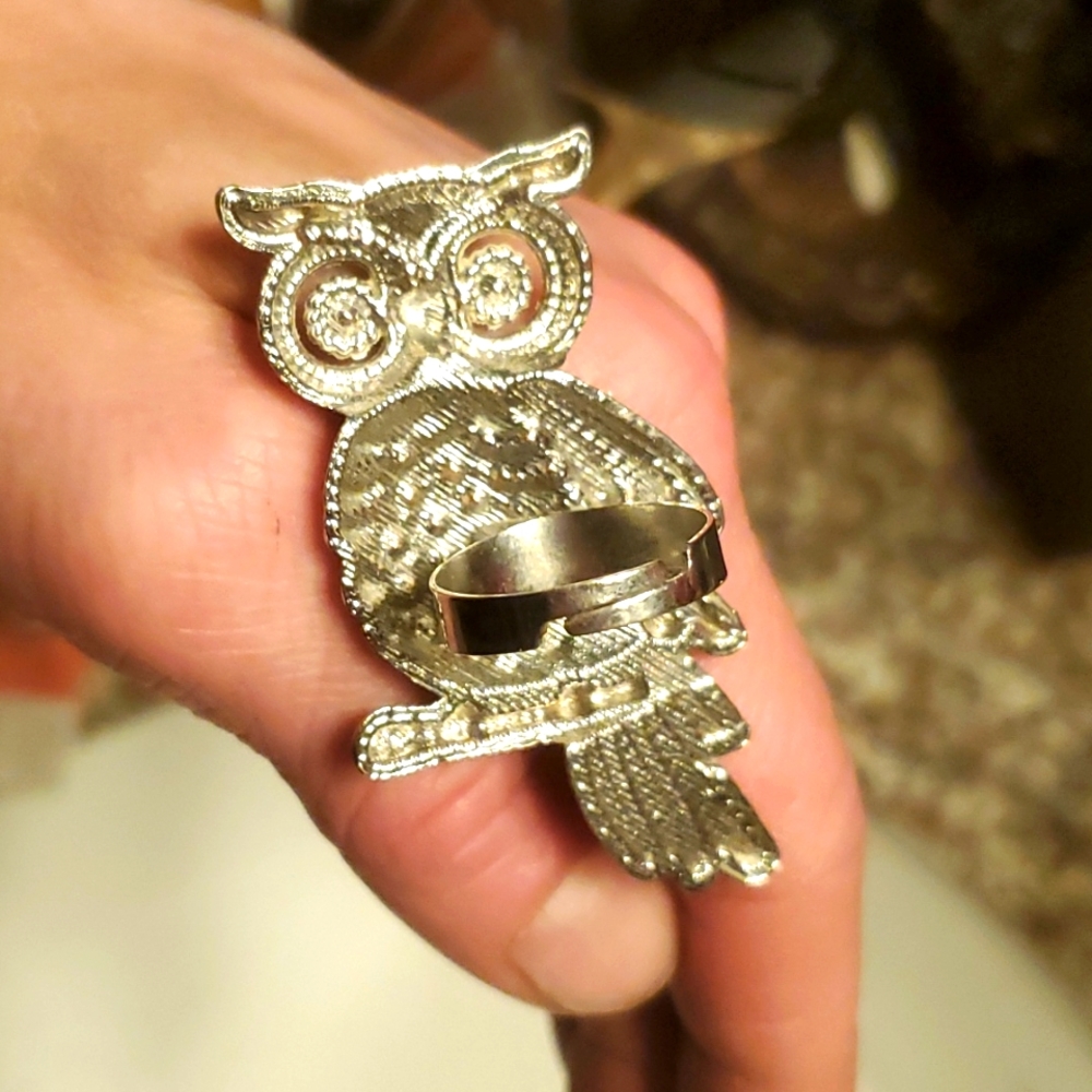 Owl ring - Picture 4 of 6